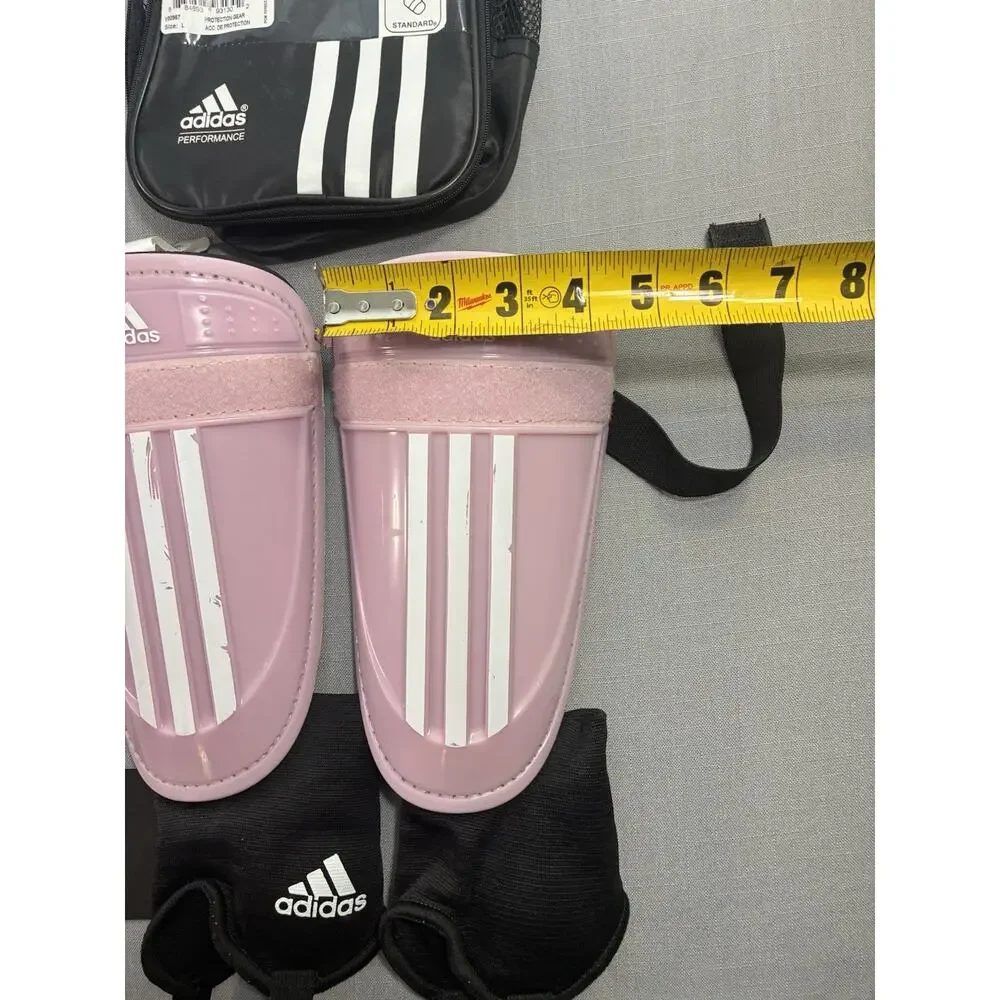 Adidas Adi Club Soccer Shin Guards Girls L 1 New 1 Used Pinks